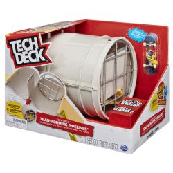 TECH DECK- RAMPE PIPELINE TRANSFORMABLE POUR PLANCHES À ROULETTES À DOIGTS